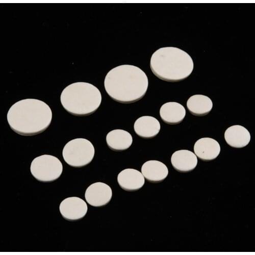 17pcs Clarinet Key Pads Cushion Replacement Parts for Soprano Bb Clarinet