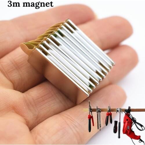 10pcs N52 Neodymium magnet with 3M glue small block super strong Permanent magnetic adhesive tape Bar Cuboid circle