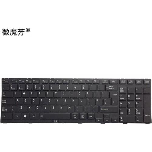 NEW Keyboard for Toshiba for Tecra R850 R950 R960 UI Replace laptop keyboard With mouse pole
