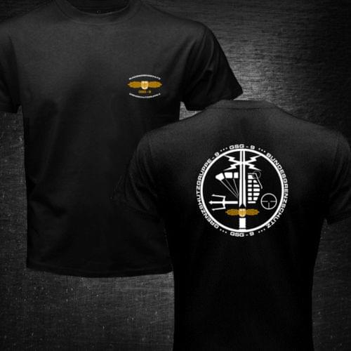 Newest 2019 MenS Fashion New GSG 9 Grenzschutzgruppe 9 German elite Police Tactical Unit black t shirt T-Shirt
