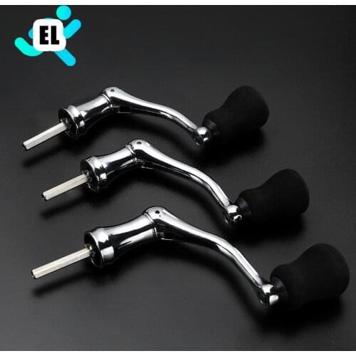 Spinning Reel Handle Metal Fishing Spinning Reel Crank Handle Rotatable Grip High Quality