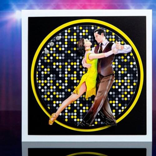 Dancer Dancing Metal Cutting Die Stencil For Scrapbooking Paper Cards Crafts Handmade Embossing Decorative 2019 New Dies