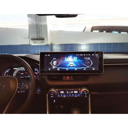 Telsa Style Android Car Multimedia DVD Player GPS Navigation for Toyota RAV4 2020 Car Audio Radio Stereo