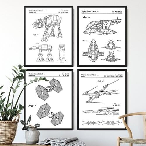 Classic The Film Planet Retro Poster Vinatge Wall Decoration Good Quality Printed Wall Painting Home Room Art Wall Posters