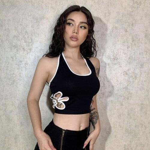 Женские укороченные майки Yueesoul China At AliExpress