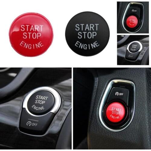 1Pcs Start Stop Engine Push Button Cover Ignition Switch Cover for BMW F30 F10 Car Styling Engine Start Stop Push Button Cover