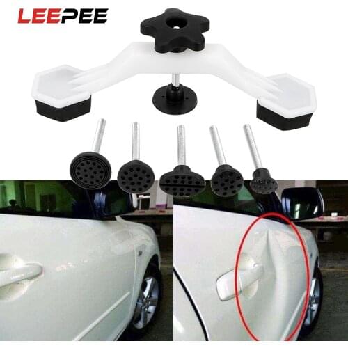 Car Dent Repair Tools Car Dent Removal Glue Tabs Pulling Bridge Puller Body Damage Pulling Fix Tool Hand Repair Tools Kit