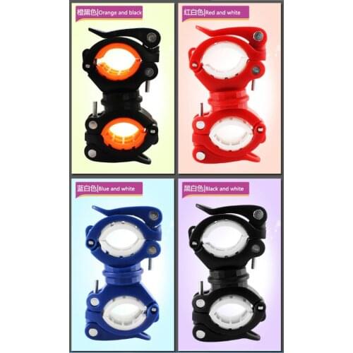 Headlight holder holder with 360-degree rotatable flashlight headlamp holder mounting bracket