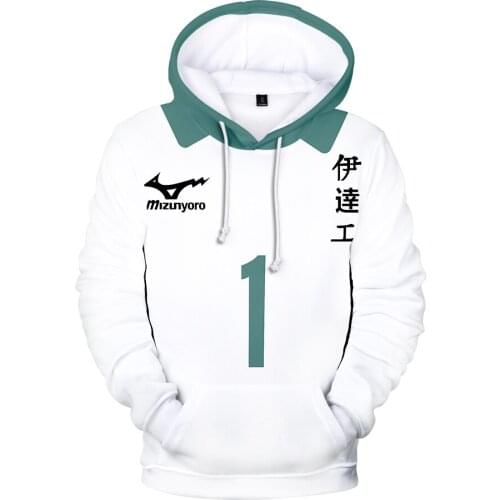 Haikyuu Hot Anime Haikyuu Hoodies Men/women Fashion Pullover 3D Print Haikyuu Mens Hoodies Sweatshirt Harajuku Clothes