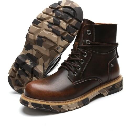 Mens Boots Desert Tactical Military Boots Outdoor Combat Boots Fashion Motorcycle Men Combat Ankle Military Army Boots 2020 New