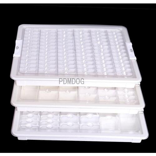5D Diamond Painting Accessories Set with Diamond Mosaic Storage Box Container 28/42/50/78 Grids for Square Diamond Embroidery