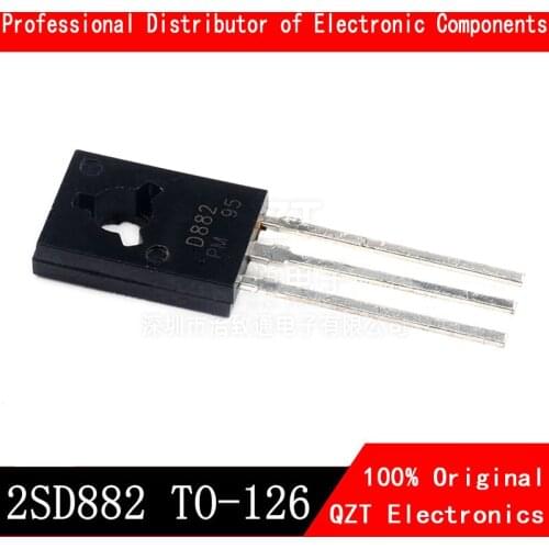 20PCS D882 TO126 2SD882 TO-126 882 New and Original IC Chipset