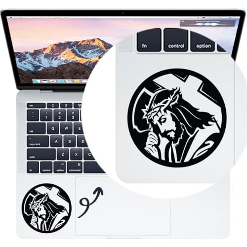 Jesus Carrying Cross Trackpad Decal Laptop Sticker for MacBook Pro Air Retina 11 12 13 15 inch Mac Book Notebook Touchpad Skin