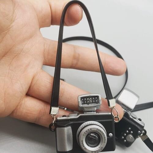 1/12 dollhouse Strap camera 3/4/6 points BJD doll can use MDD SD baby clothes with simple cross strap