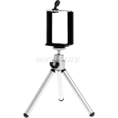 Tripod Stand With Clip Rotary Aluminium Alloy Holder For Phone Laser Level Digital SLR Camera