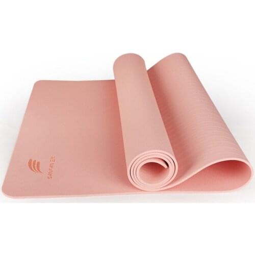 TPE Yoga Mat 183cm*61cm Thickened Non-slip Fitness Sports Mats With With Yoga Bag & Strap Fitness Anti-Slip Yoga Mats