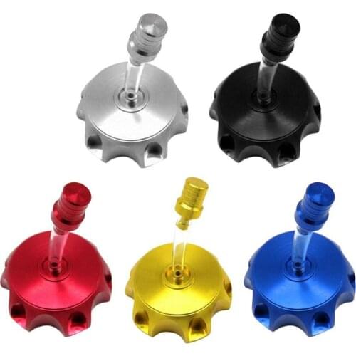 Universal CNC Aluminum Motorcycle Gas Fuel Petrol Tank Cap for Dirt Bike ATV Quad Auto Replacement Parts Tank Covers