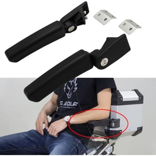 For BMW R1200GS LC Rear Box Passenger Armrests G310 GS F800GS ADV Tail Box MT-09 Tracer Adventure Aluminum