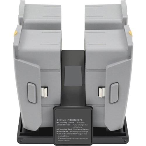 Battery Charger for DJI MAVIC AIR 2 Fast Charging Hub for DJI MAVIC AIR 2 Drone 4 in1 Batteries Foldable Charging Dock Station