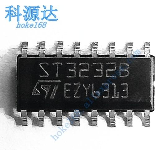 10pcs/lot ST3232BDR SOP16 ST3232CDR ST3232B ST3232C In Stock