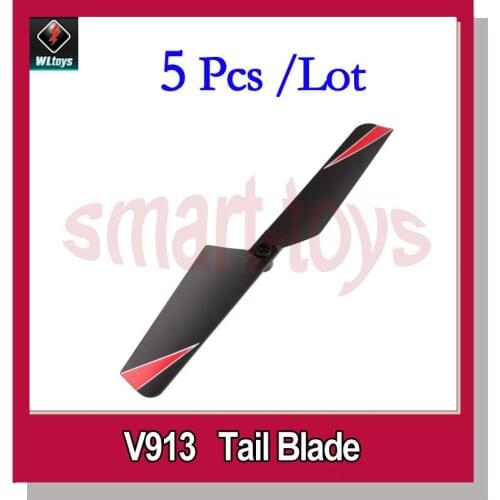 5Pcs V913 Tail Blades for V913 Helicopter parts