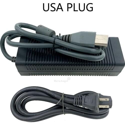 For Xbox 360 Fat AC Adapter Power Supply for XBOX360 Charging Charger Power Supply