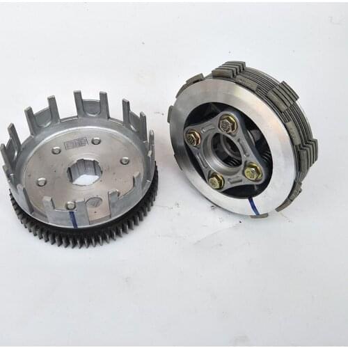 Motorcycle Engine Part Clutch for Vertical Engine 6 Disc 4 Spring 70 Tooth CBP150 200 250