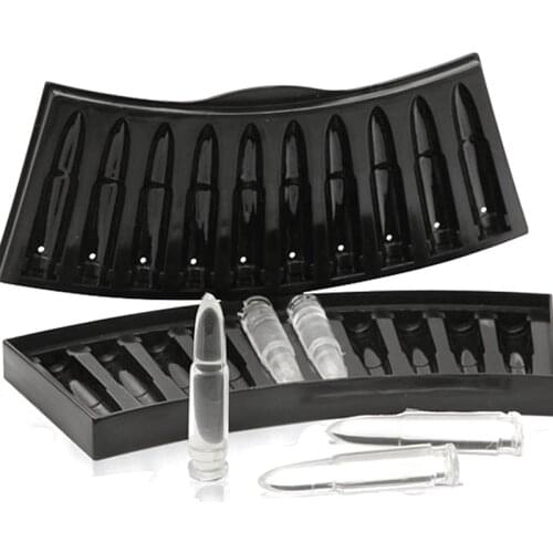 Gun Bullet Skull Ice Cube Maker DIY Bullet Ice Cube Tray Chocolate Mold Home Bar Accessories Whiskey Wine Ice Cream Tool