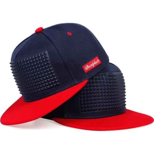 Casual Solid Color Ladies Hip Hop Hat Fashion Men And Women Adjustable Baseball Cap Street Offset Printing Flat Brim Hat