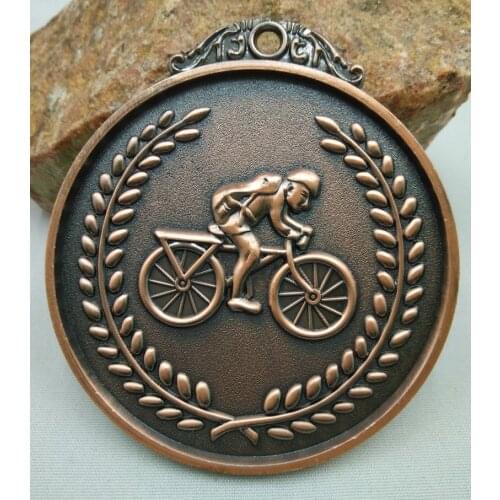 Metal communication ability souvenir Cycling Medal Gift Coin Imperial Crown Craft Are Best In World Souvenirs Metal