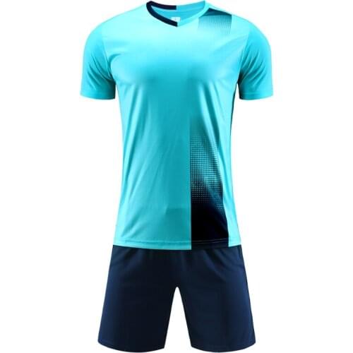 Survetement Football 2018 2019 Mens Soccer Jerseys Set Blank Training Uniforms Suits Pockets Soccer Jerseys Set Sport Kit Print