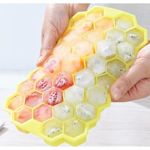4Piece Set Silicone Honeycomb Mold Cake Chocolate Mold Ice Tray Cube Bee Honey Ice Maker Kitchen Accessories DIY Homemade Tools