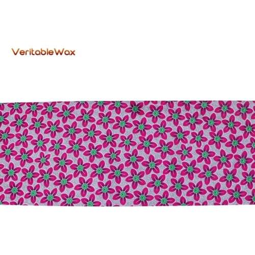 Nigeria African Prints Batik Fabric For Sewing Wedding Dress Artwork Tissu By The Yard Patchwork Polyester Designer Textile 6200