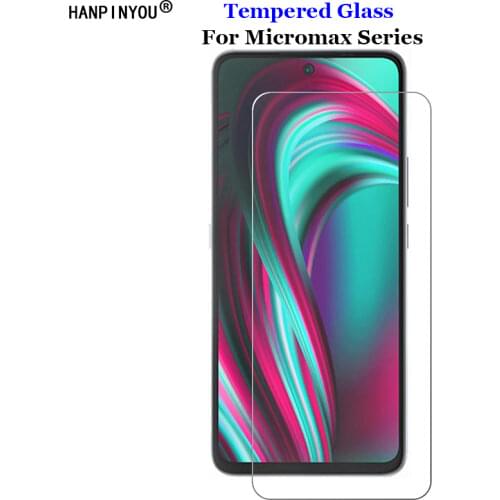 For Micromax In 1b 6.52" Tempered Glass 9H 2.5D Premium Screen Protector Protection Film