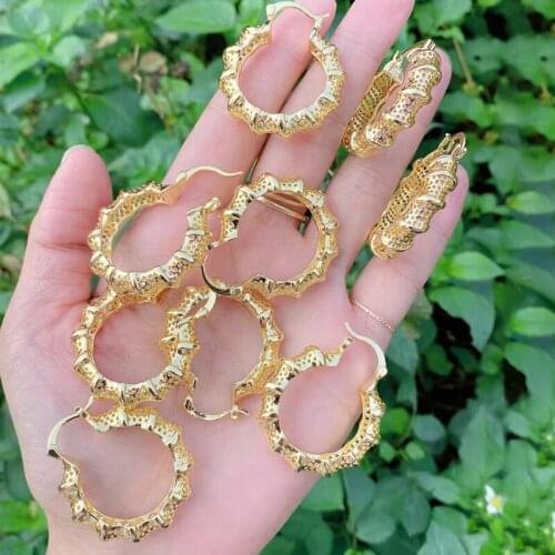 5 Pairs Drop earrings Hoop earring high quality gold filled Dangle earrings jewelry hoop earrings for women 51485