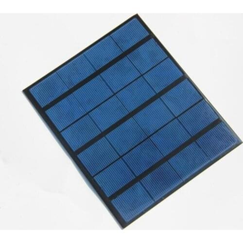 High Quality 3.5W 6V 580Ma Solar Panel Small Solar Power For 3.6V DIY Battery Charge Solar Cell 165*135*3MM Free Shipping