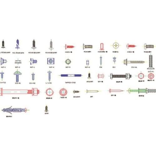 High(low) temperature resistance PTFE screw M8mm/Acid-alkali resistance screw/ high quality PTFE solid plastic screw