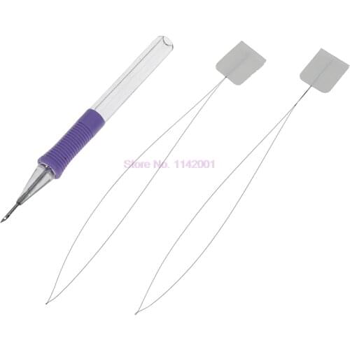 100set Punch Felting Needle Tool Beginner Sewing Embroidery Felting Punch Needle Tool And Threader Accessories