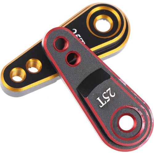 2020 Aluminum Alloy25T M2.5 Steering Link Servo Arm for 1/10 RC Crawler Upgrade Parts Hot Sale TRAXXAS TRX4 TRX-4 Upgrade Parts