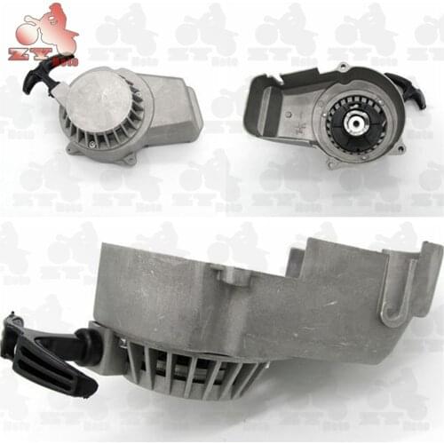 Mini Motorcycle Accessories Aluminum Hand Puller Suitable For ATV Two-Stroke 47cc 49cc Small Sports Car Pull Starter