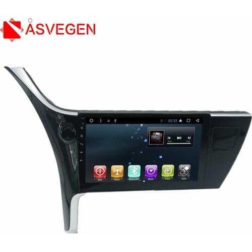 Avegen 10.1'' 2 Din Android 7.1 Quad Core Car Radio Multimedia Car Audio Player GPS Navigation System For Toyota Corolla 2017