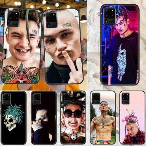 Morgenstern rapper Phone case For Samsung Galaxy Note 4 8 9 10 20 S8 S9 S10 S10E S20 Plus UITRA Ultra black luxury cover tpu