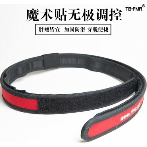 FMA TB1347 Tactical Belt IPSC Double High Speed Shooting Red Belt