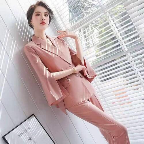 Женские брючные костюмы HKFZ China At AliExpress