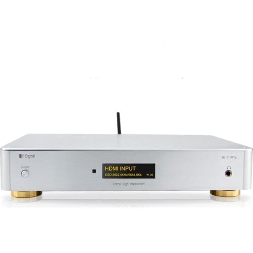 JF Digital S1-Pro ES9018/AK4495 decoder HIFI player USB decoding 32B/384K FPGA Blue-tooth 5.0 receiver dual clock