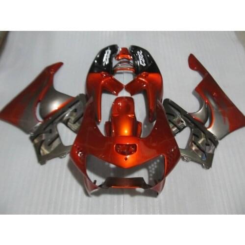 Fairing kit for HONDA CBR900RR 919 98 99 CBR 900RR 1998 1999 CBR900 ABS Red grey black Fairings set+gifts HG01