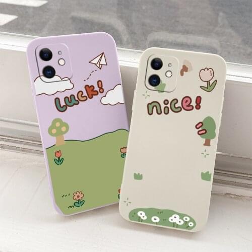 Candy Liquid Silicone Soft Case For iPhone 12 Pro 11 Pro Max X XR XS MAX SE2020 8 8Plus 7 7Plus 6 6S Plus Shockproof Phone Cover