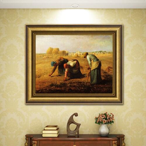 Zozack Cross Stitch Embroidery Kits 11CT Golden Wheat Field Printed Pattern Silk/Cotton Thread Painting DIY Needlework DMC Decor