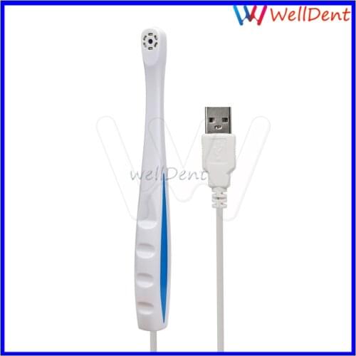 New 6LED Dental Intraoral light Digital Micro Camera Professional USB Micro-check Camera / Oral Dental Camera USB 2.0 White