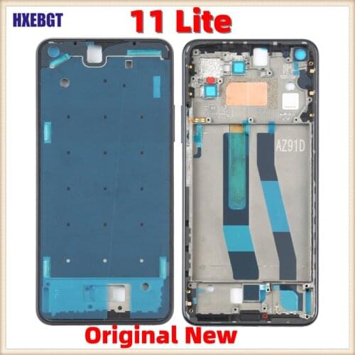 Original New For Xiaomi Mi 11 Lite LCD Front Frame Middle Bezel Housing Chassis Smartphone Repair Parts